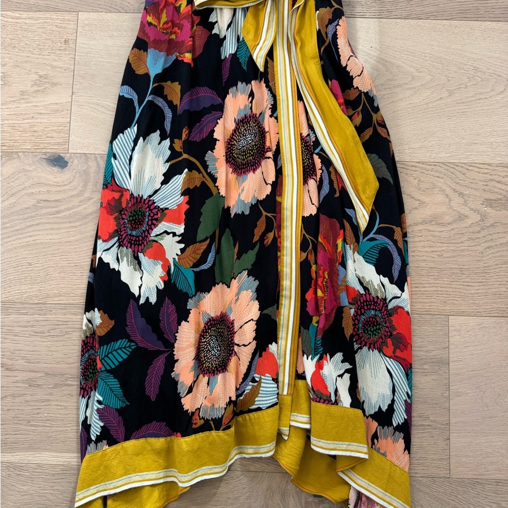 Anthropologie Maeve Floral dress with belt - Picture 4 of 5